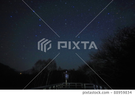 Starry sky in Oku-Nikko / Nikko City, Tochigi Prefecture Starry sky in Oku-Nikko / Nikko City, Tochigi Prefecture 88959834