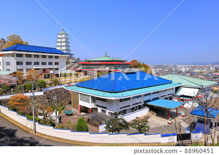 [香川縣] 春天櫻花盛開時金剛禪的總本山小林寺拳法 88960451