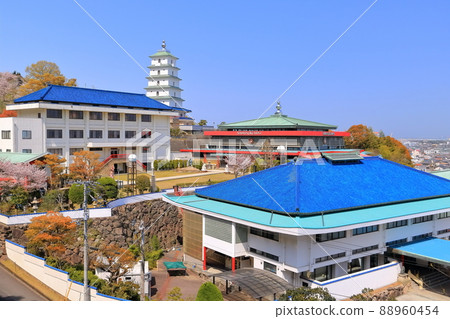 [香川縣] 春天櫻花盛開時金剛禪的總本山小林寺拳法 88960454
