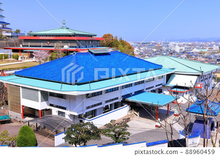 [香川縣] 春天櫻花盛開時金剛禪的總本山小林寺拳法 88960459