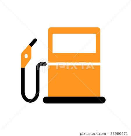 gas station. Gasoline refueling. 88960471