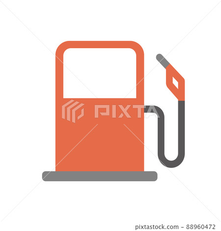 Gas station icon. Gasoline refueling. 88960472