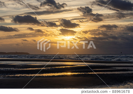 Fantastic view of the dark overcast sky Fantastic view of the dark overcast sky 88961678