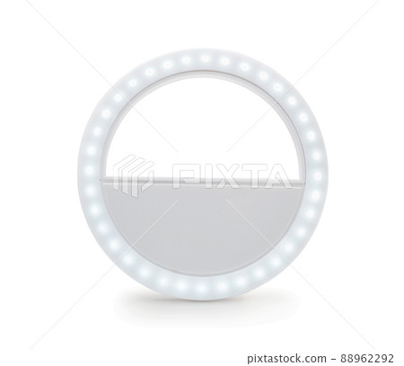 Selfie Lamp Isolated on White. 88962292