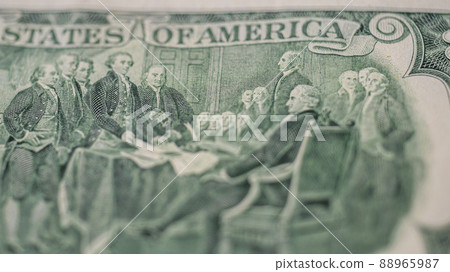 american dollars. close-up of a fragment of american money american dollars. close-up of a fragment of american money 88965987