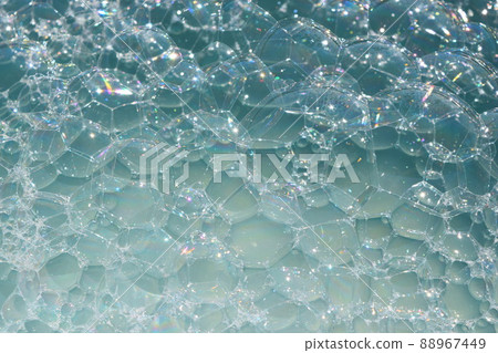 Soap water foam background material Soap water foam background material 88967449