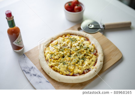 Mayo corn pizza very popular with children Mayo corn pizza very popular with children 88968165