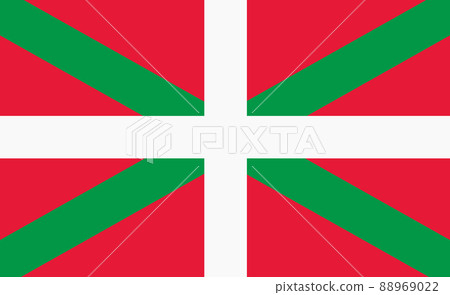 Basque region flag background illustration... - Stock Illustration ...