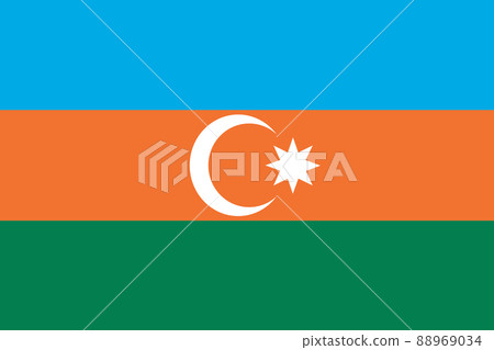 Azerbaijan Flag background illustration large file Azerbaijan Flag background illustration large file 88969034