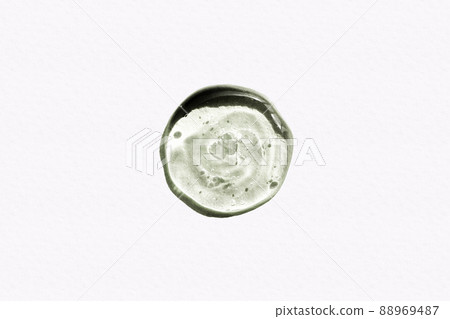 Skin care gel transparent sample drop with bubble isolated, drops collection Gel serum texture. Make-up and cosmetics texture background, skincare product and beauty cream Skin care gel transparent sample drop with bubble isolated, drops collection Gel serum texture. Make-up and cosmetics texture background, skincare product and beauty cream 88969487