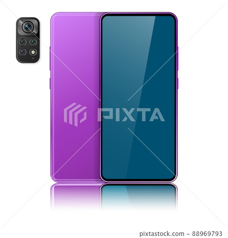realistic smartphone device 88969793