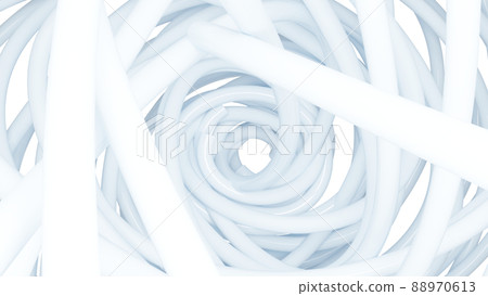 CG pipes Many entwined pipes 88970613