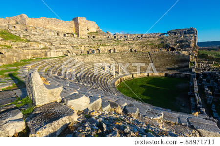 amphitheater, ruins, building 88971711