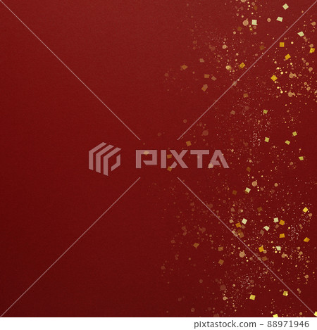 Simple Japanese style background with gold leaf scattered Simple Japanese style background with gold leaf scattered 88971946