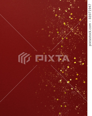 Simple Japanese style background with gold leaf scattered 88971947