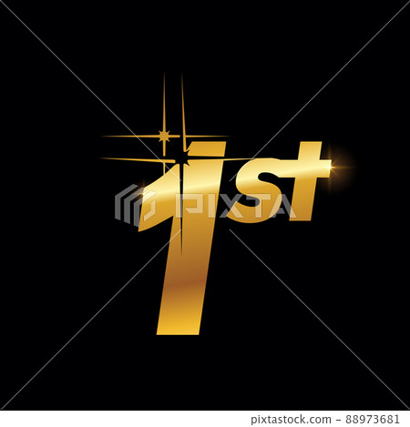 Gold 1st Logo Sign 88973681