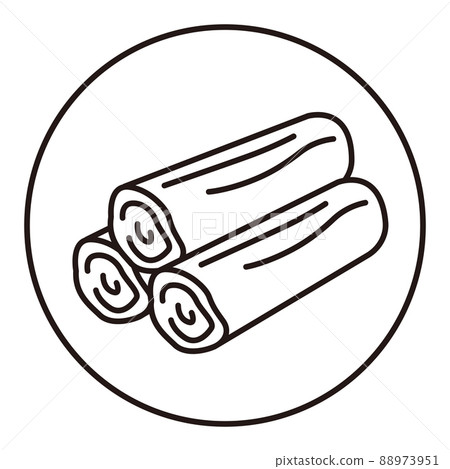 廢料的矢量圖標。 88973951