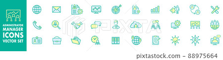 icon, icons, business 88975664
