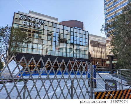 Tokyo Kameido CLOCK under construction (February 2022) 88977074