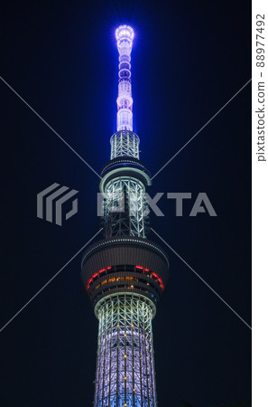 Tokyo Sky Tree night view expansion Tokyo Sky Tree night view expansion 88977492
