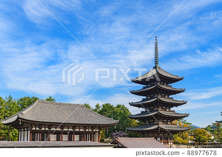 奈良興福寺東京五層塔 88977678