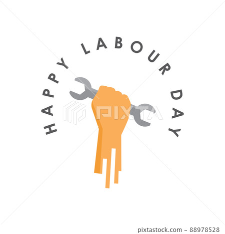 Happy labour day symbol 88978528