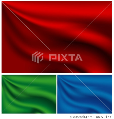 Set of Three Billowing Backgrounds 88979163