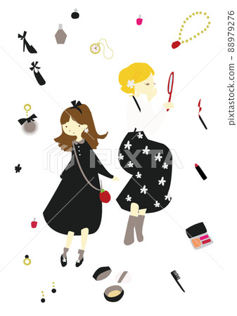 Fashionable girls, black 88979276