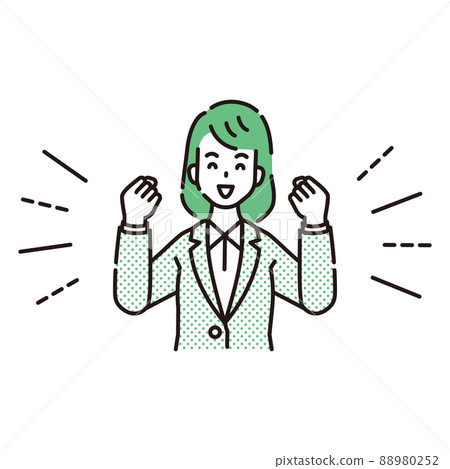 Line art person 88980252