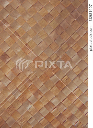 Brown braided reed texture background Brown braided reed texture background 88981407