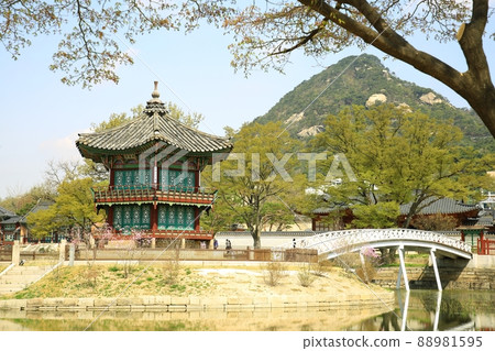 景福宮春日，世界遺產 88981595