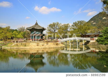 景福宮春日，世界遺產 88981599