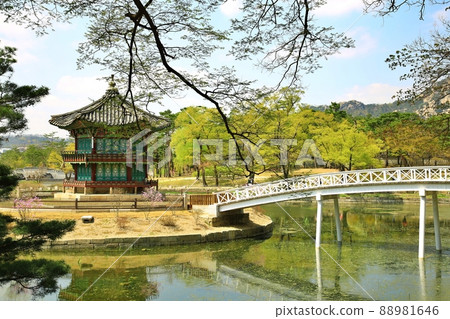 景福宮春日，世界遺產 88981646