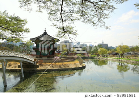 景福宮春日，世界遺產 88981681