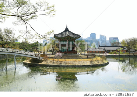 景福宮春日，世界遺產 88981687