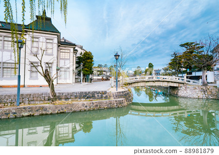 倉敷美觀地區的清晨風景 倉敷美觀地區的清晨風景 88981879