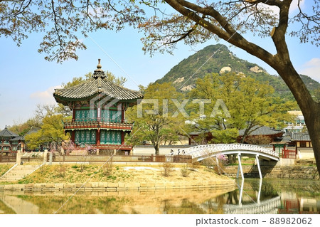 World Heritage Site, Gyeongbokgung Palace Spring 88982062