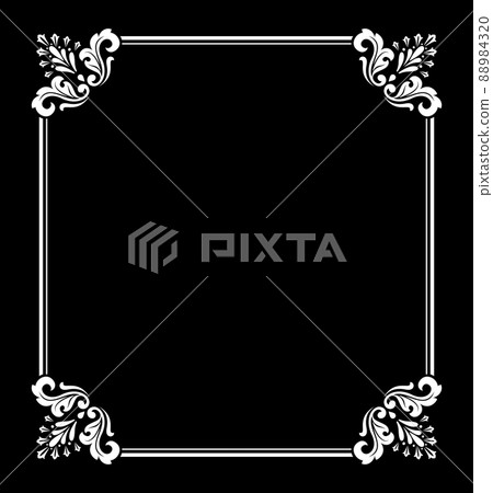 Decorative frame Elegant element for design 88984320