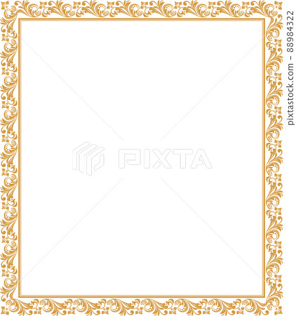 Decorative frame Elegant element for design  88984322