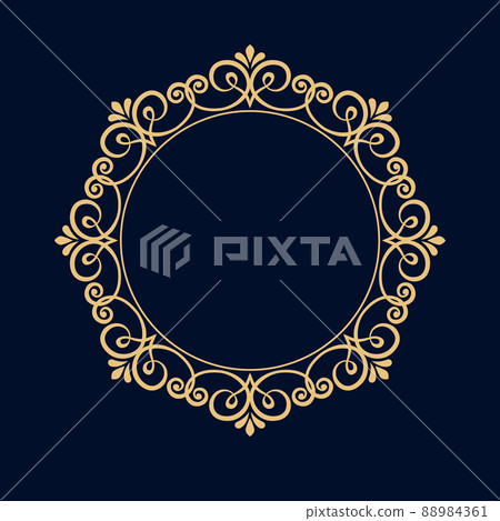 Decorative frame Elegant element for design Decorative frame Elegant element for design 88984361