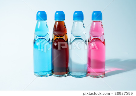 4 bottles of juice, cola cider 88987599