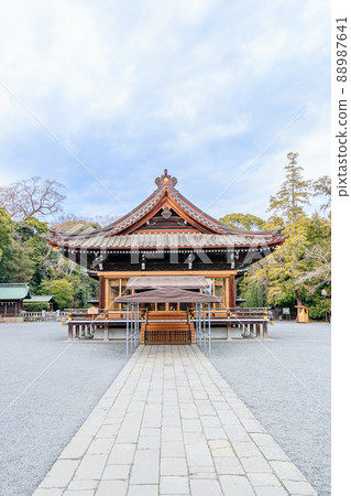 靜岡縣三島市初春的三島大社 88987641