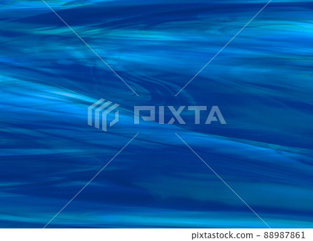 Stained glass background with beautiful azure marble pattern Stained glass background with beautiful azure marble pattern 88987861