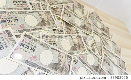 Image of Japanese money 10,000 yen bill_05 Image of Japanese money 10,000 yen bill_05 88988936