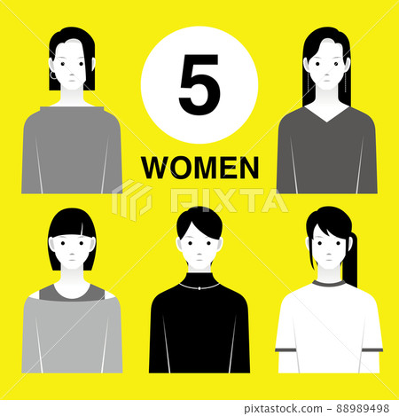 圖標 Icon 女生 88989498