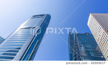 Scenery of high-rise office buildings in the city center_77 Scenery of high-rise office buildings in the city center_77 88989637