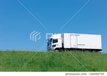 Truck transportation image Truck transportation image 88989795