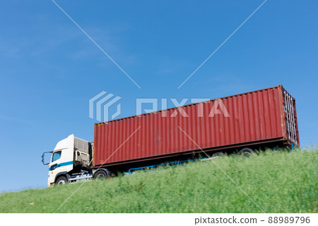 Truck transportation image 88989796
