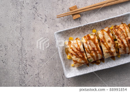 egg pancake ham corn taiwan breakfast food egg pancake roll ダンビン egg pancake エッグロール egg pancake ham corn taiwan breakfast food egg pancake roll ダンビン egg pancake エッグロール 88991854