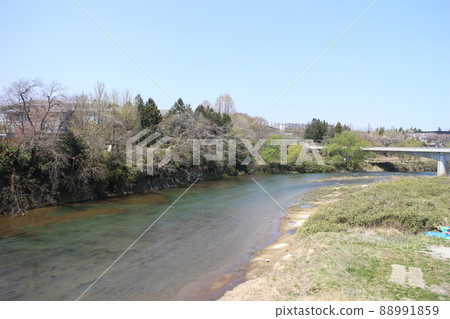 Hirosegawa Spring, Aoba Ward, Sendai City, Miyagi Prefecture Hirosegawa Spring, Aoba Ward, Sendai City, Miyagi Prefecture 88991859